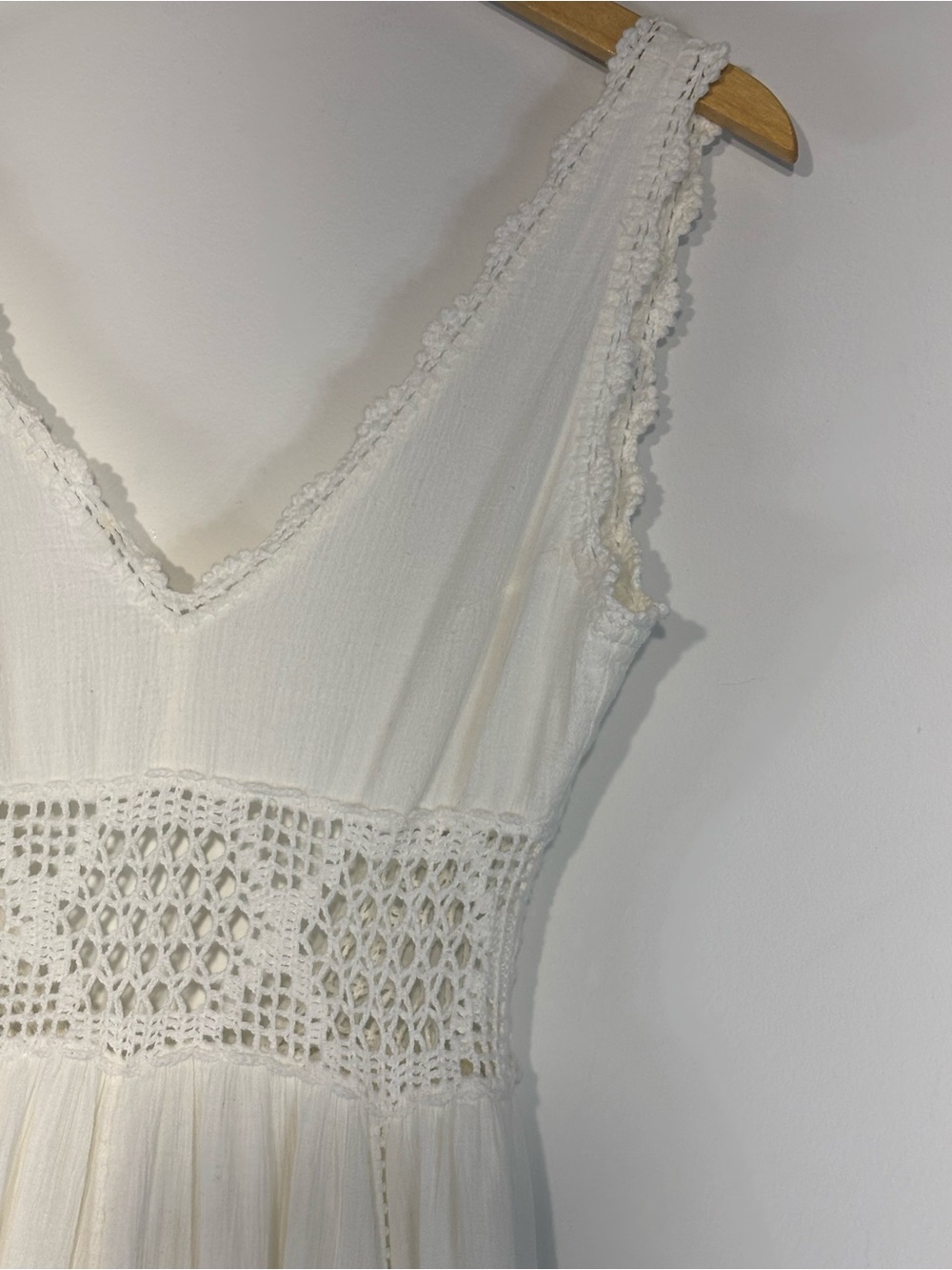 Free people White Moon Diamond Maxi Dress Size XS - Picture 6 of 13
